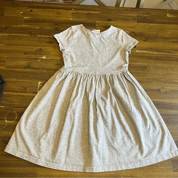 Hanna Anderson Twirl Gray Dress - Picture 2 of 8